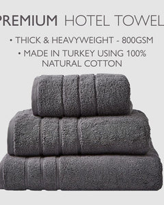 Hotel Premium Hand Bath Towels Sheet Heavyweight 800Gsm Luxury Soft Thick Towel