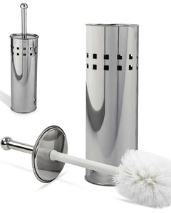 3 Litre Bathroom Pedal Rubbish Waste Bin and Toilet Brush Holder Set