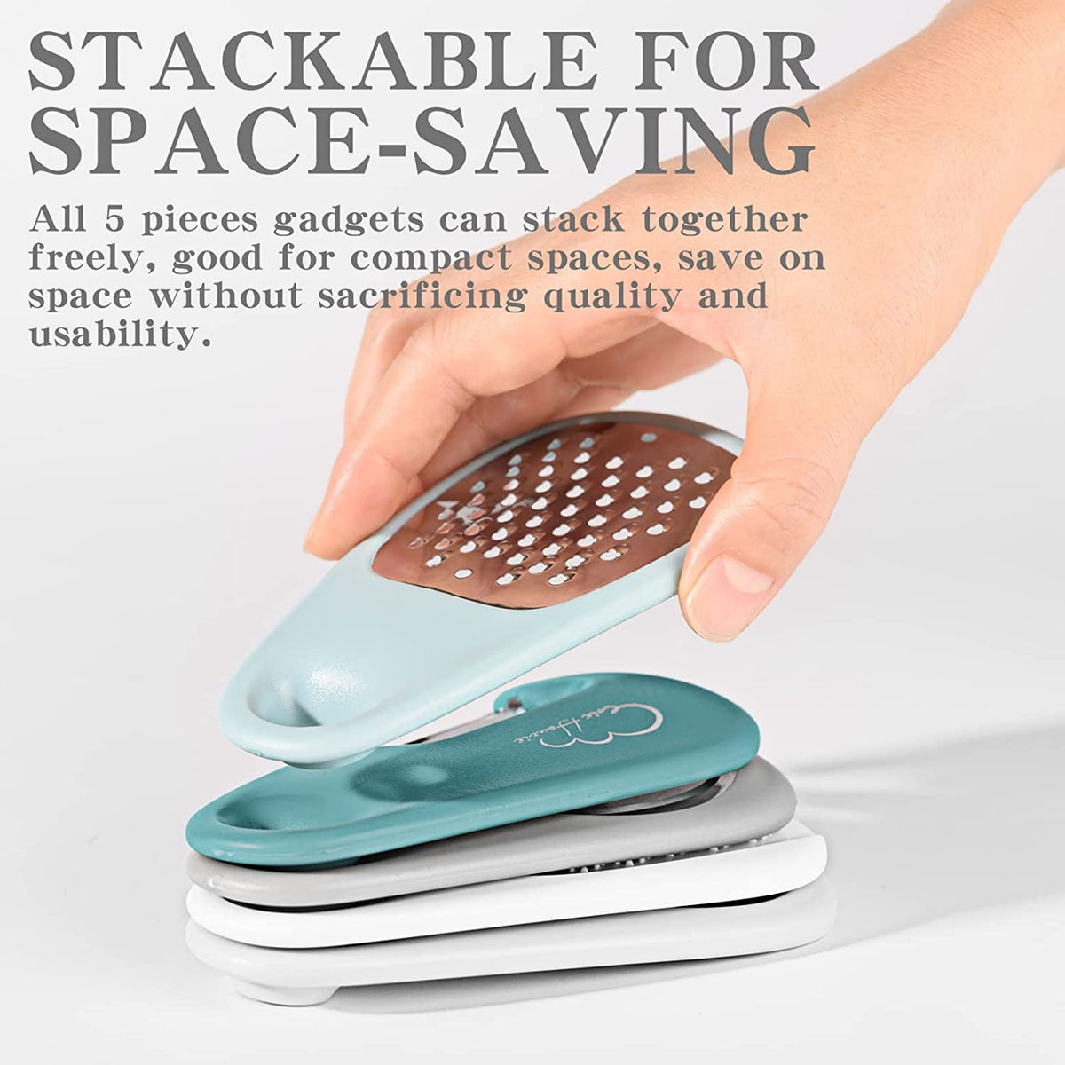 Kitchen Gadgets Set 5 Pieces (Blue)