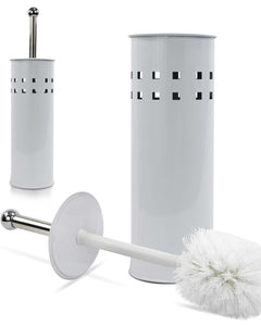 3 Litre Bathroom Pedal Rubbish Waste Bin and Toilet Brush Holder Set