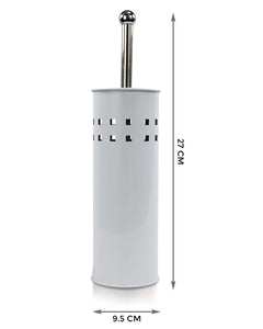 3 Litre Bathroom Pedal Rubbish Waste Bin and Toilet Brush Holder Set