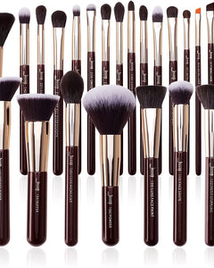 Makeup Brushes Set Professional, 25PCS Premium Natural Powder Foundation Eyeshadow Blending Concealer Blush Highlight Labeled Brushes, T280