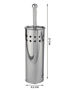 3 Litre Bathroom Pedal Rubbish Waste Bin and Toilet Brush Holder Set