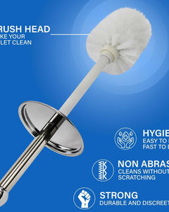 3 Litre Bathroom Pedal Rubbish Waste Bin and Toilet Brush Holder Set