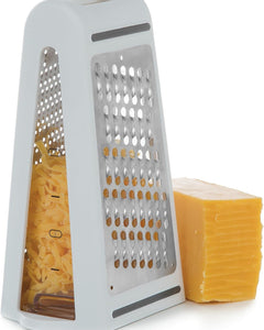Prepsolutions 2-Way Grate & Measure – Multi-Function Grater for Shredding, Slicing & Measuring