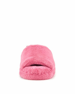 Women's Lisbon Faux Fur Slipper Coral