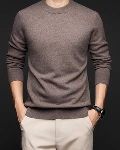 Mens Solid Color Crew