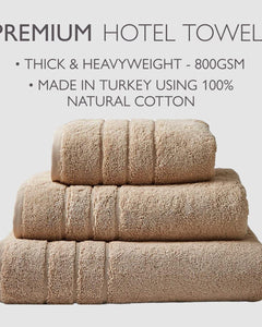 Hotel Premium Hand Bath Towels Sheet Heavyweight 800Gsm Luxury Soft Thick Towel