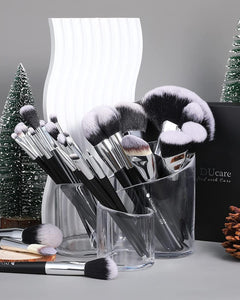 Professional Makeup Brush Set 32Pcs Makeup Brushes Premium Synthetic Kabuki Foundation Blending Brush Face Powder Blush Concealers Eye Shadows