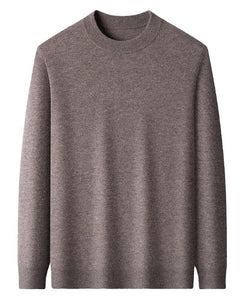 Mens Solid Color Crew