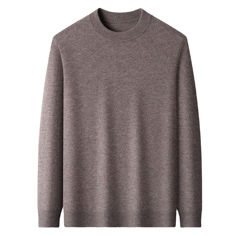 Mens Solid Color Crew