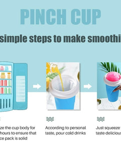 Portable Slushy Maker Cup for Homemade Frozen Drinks