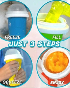 Portable Slushy Maker Cup for Homemade Frozen Drinks