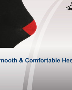 Mens Black Socks 12 Pairs Cotton Rich Socks Mens