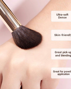Makeup Brushes Set Professional, 25PCS Premium Natural Powder Foundation Eyeshadow Blending Concealer Blush Highlight Labeled Brushes, T280